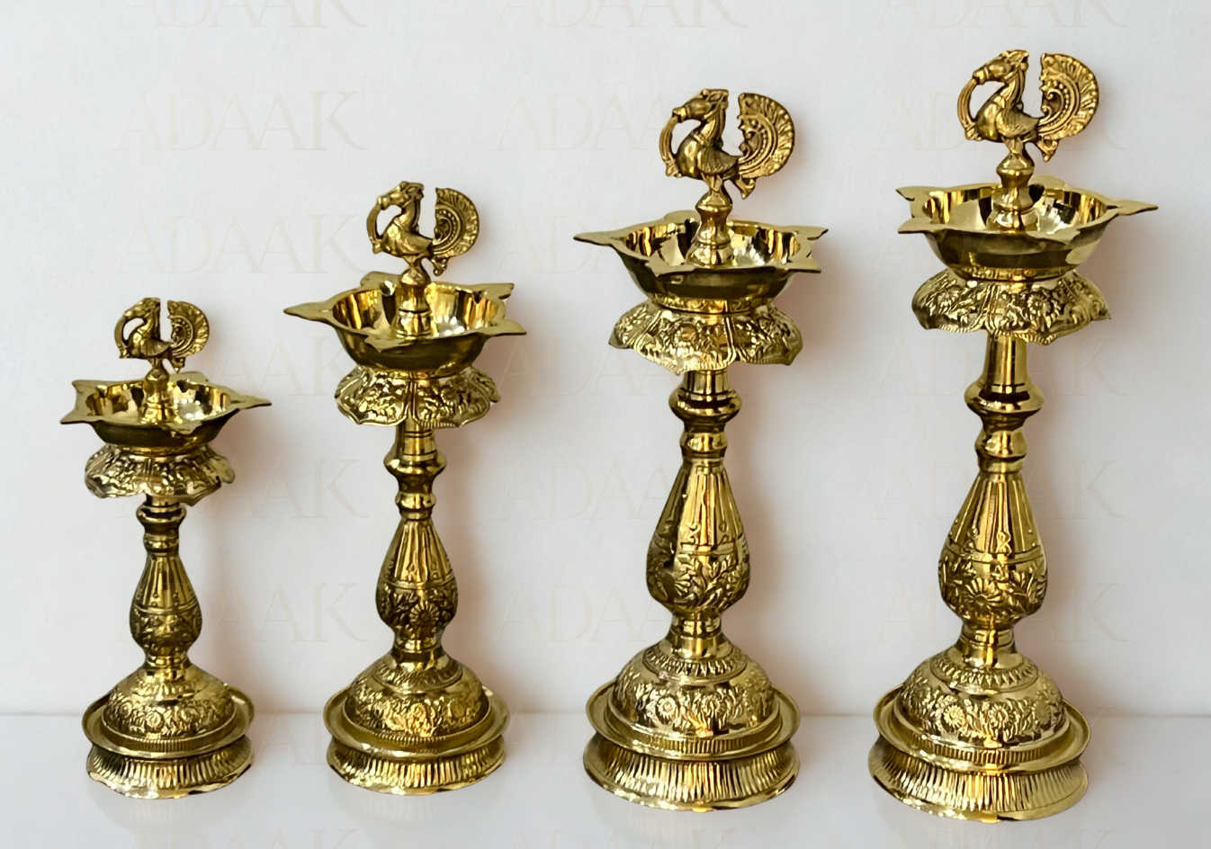 Adaak Mayur Jyoti Brass Deepam