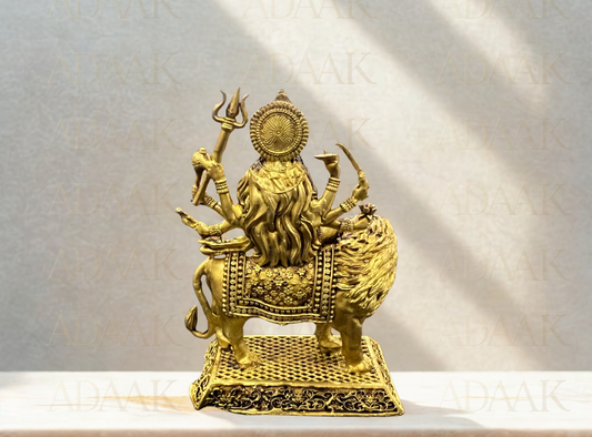 Divine Maa Durga Riding Lion Statue | Sherawali Mata Murti