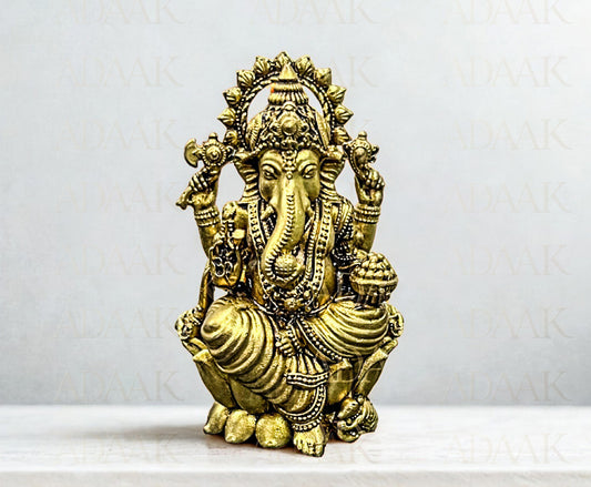 Adaak's Lotus Radiant Ganesha – The Eternal Light of Wisdom
