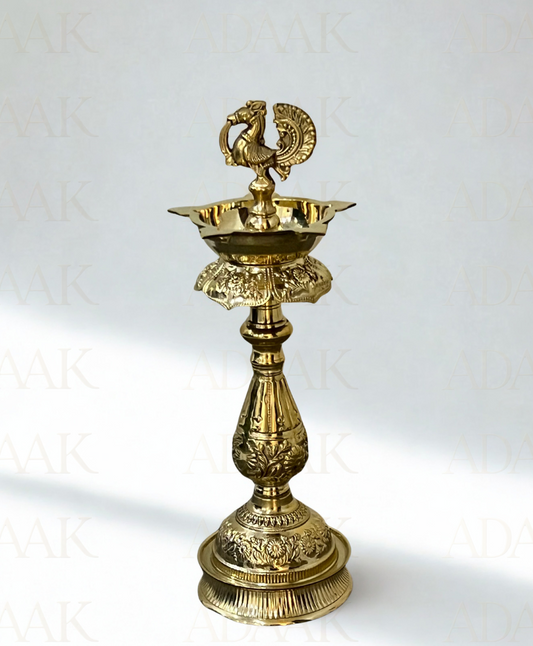 Adaak Mayur Jyoti Brass Deepam