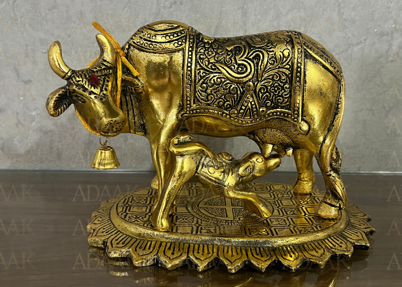 Adaak's Kamdhenu: The Divine Cow - Sacred Symbol of Prosperity
