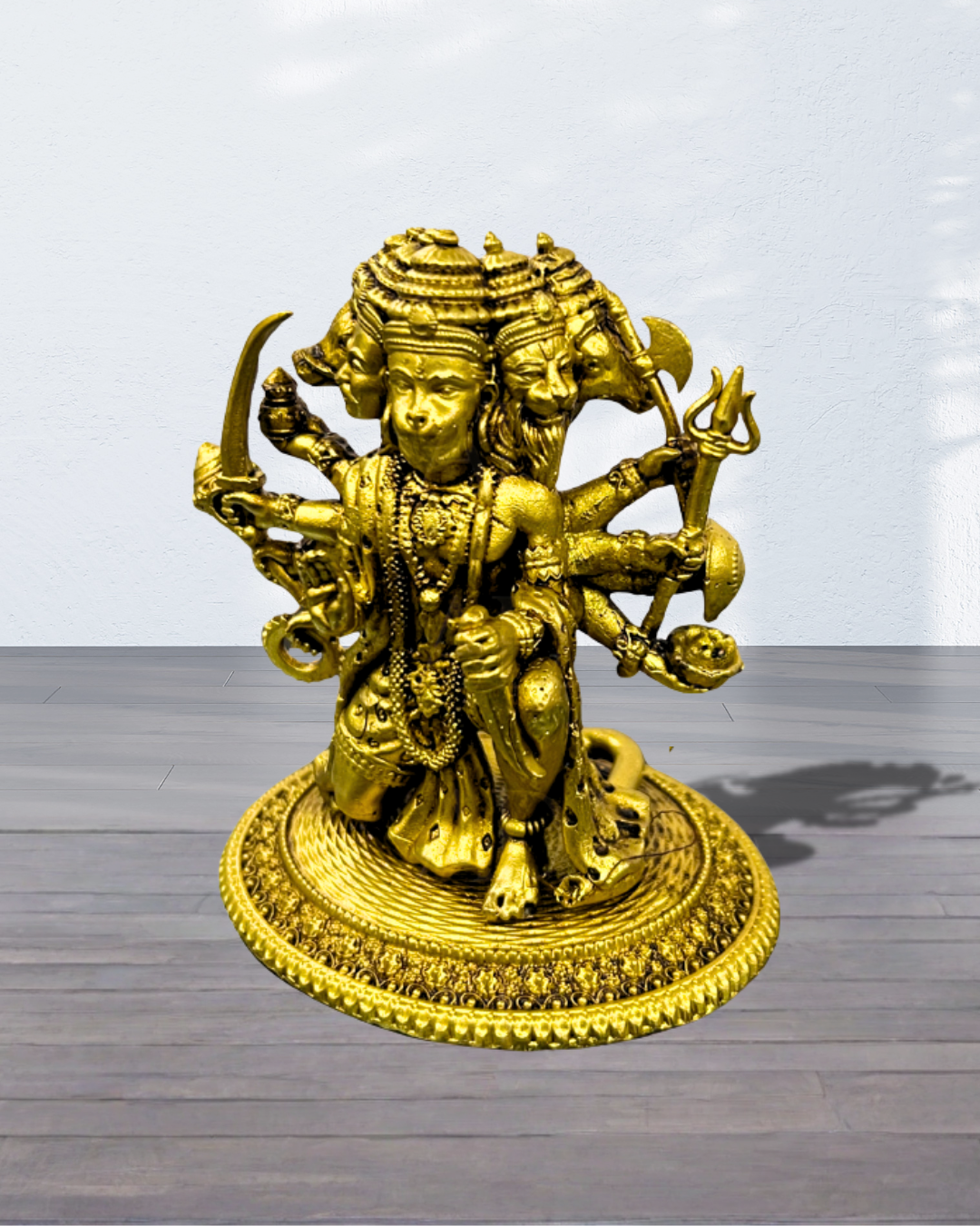 Divine_Panchamukhi_Hanuman_Murti_side