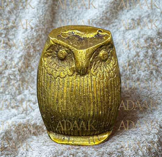 Brass Owl on a surface