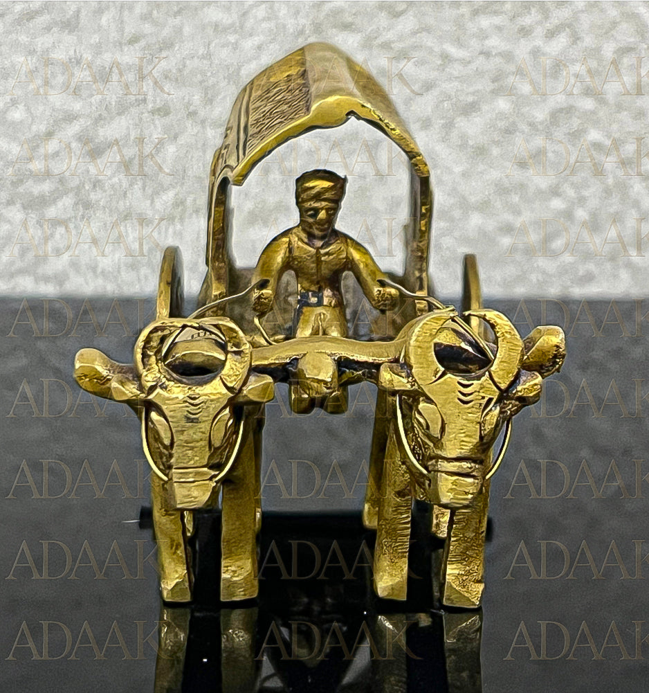Brass oxcart