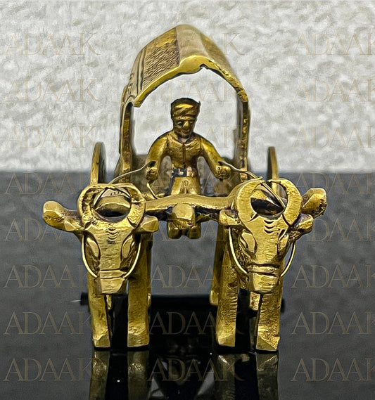 Brass oxcart