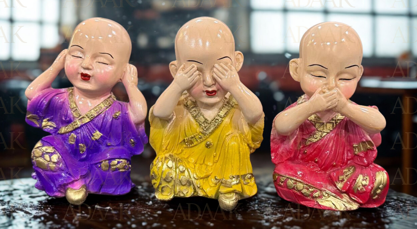 small gandhi monks