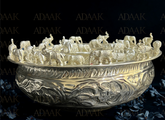 Silver Elephant Urli