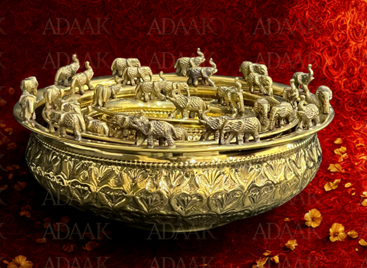 Swarna Hathi Rajrani Lotus Gold Urli