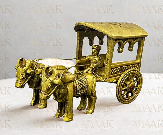 Brass oxcart