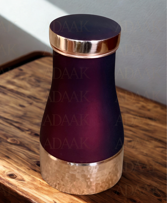 Adaak's Aarunya Copper Bottle – Wide Neck Edition
