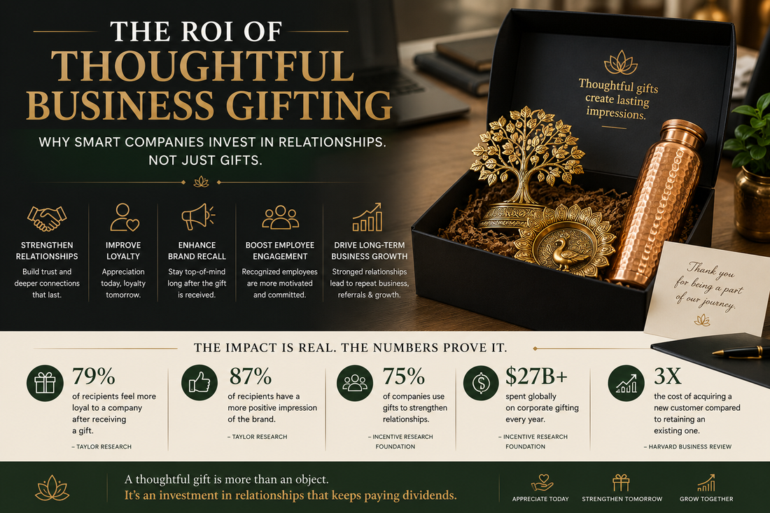 The ROI of Thoughtful Business Gifting: Why Smart Companies Invest in Relationships, Not Just Gifts