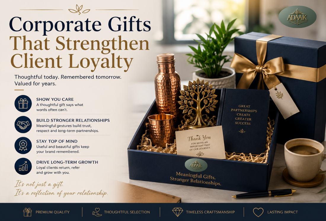 Corporate Gifts That Strengthen Client Loyalty: Because Relationships Deserve More Than a Handshake