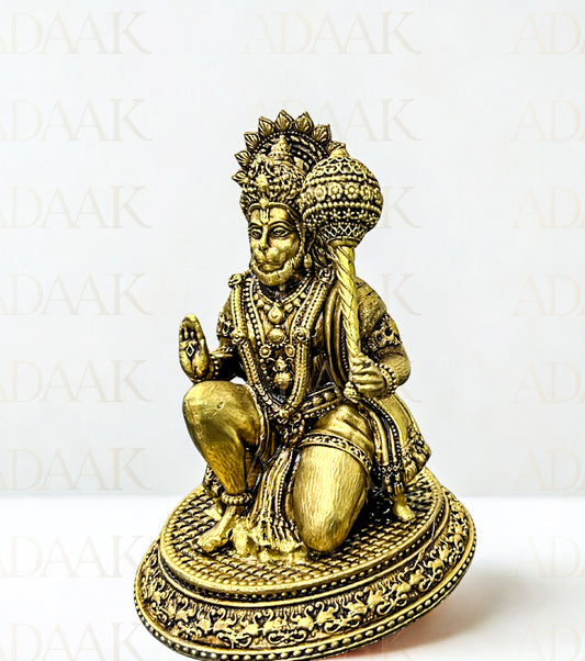 Adaak's Hanuman Brass Idol – Devotion in Power