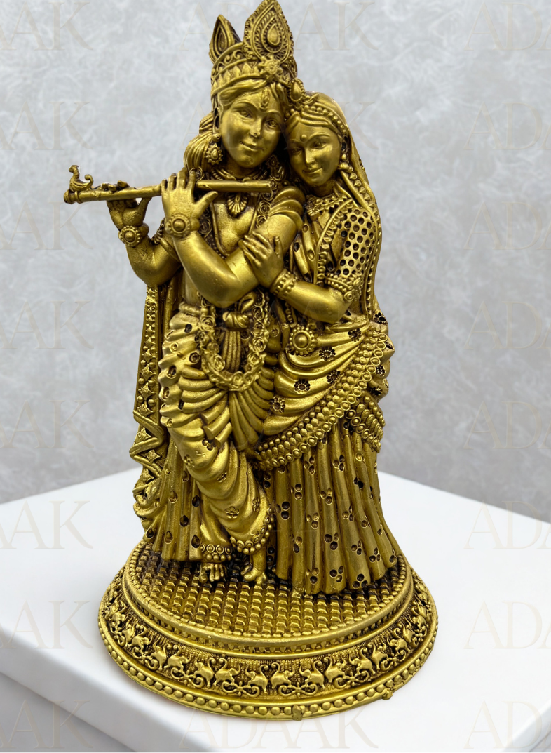 Divine Standing Radha Krishna Statue (Murti)