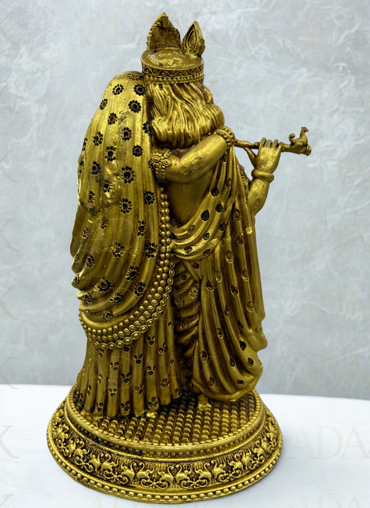 Divine Standing Radha Krishna Statue (Murti)