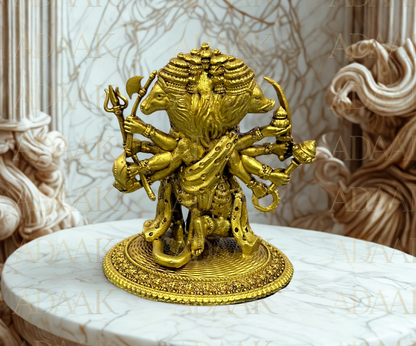 Divine Panchamukhi Hanuman Murti | Protection and Strength Figurine