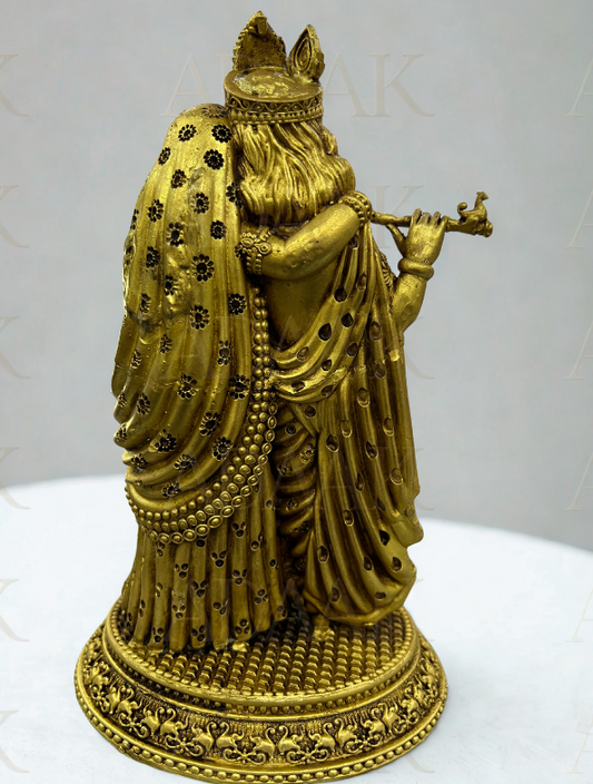 Radha Krishna Embracing Idol