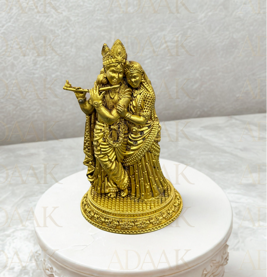 Radha Krishna Embracing Idol