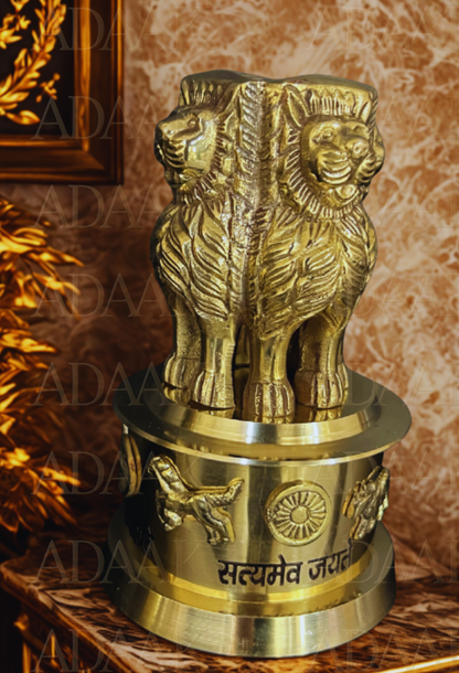 Legacy of Lions – Brass National Emblem of India