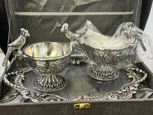 Parinde Luxe Bowl & Tray Set