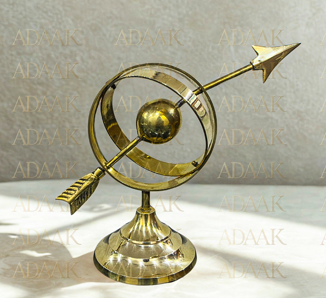 Adaak's Cosmic Arrow – Brass Desk Showpiece