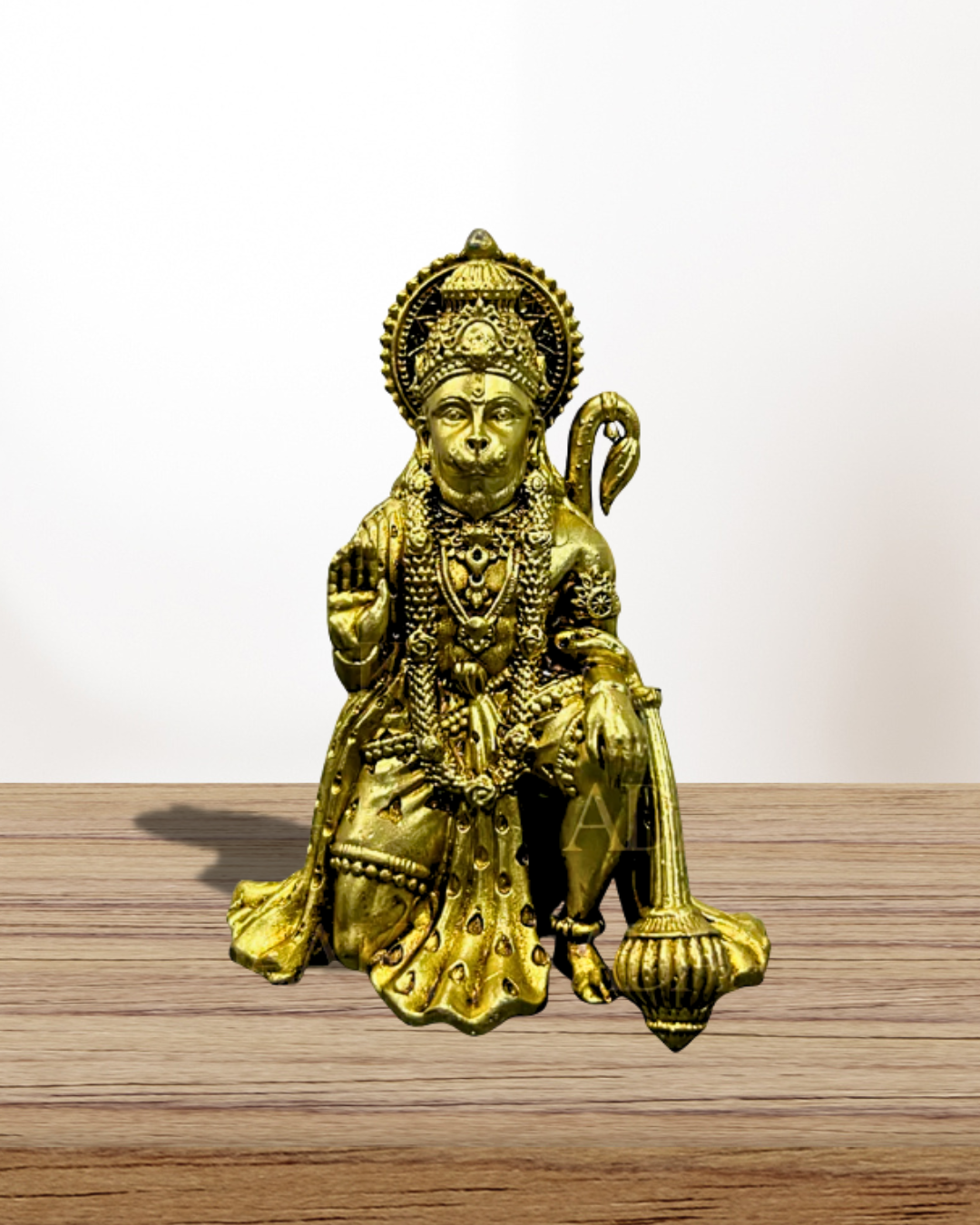 Blessing_Hanuman_Brass_Idol