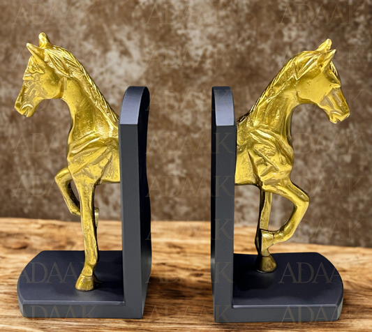 Adaak's Ashva Horse Bookend Set