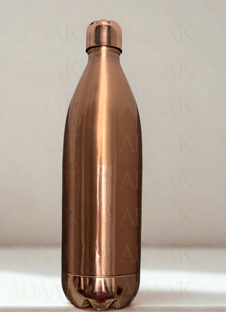 Adaak's Oreo Copper Bottle – Ayurvedic Wellness Drinkware For Everyday Hydration