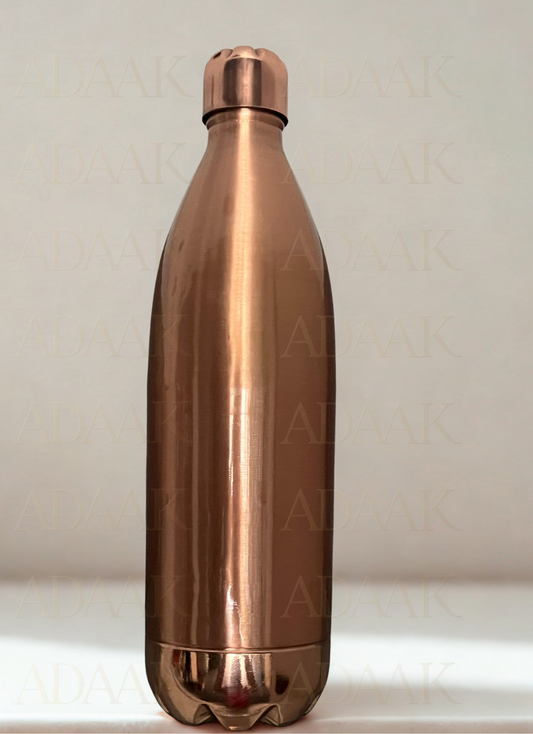 Adaak's Oreo Copper Bottle – Ayurvedic Wellness Drinkware for Everyday Hydration