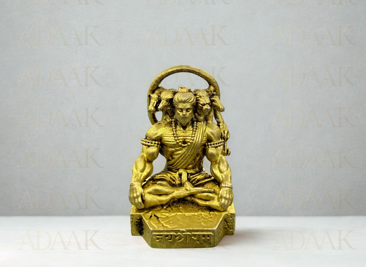 Brass Hanuman Samidhi