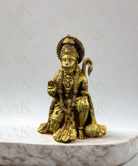 Hanumanji with gadha at a side small size