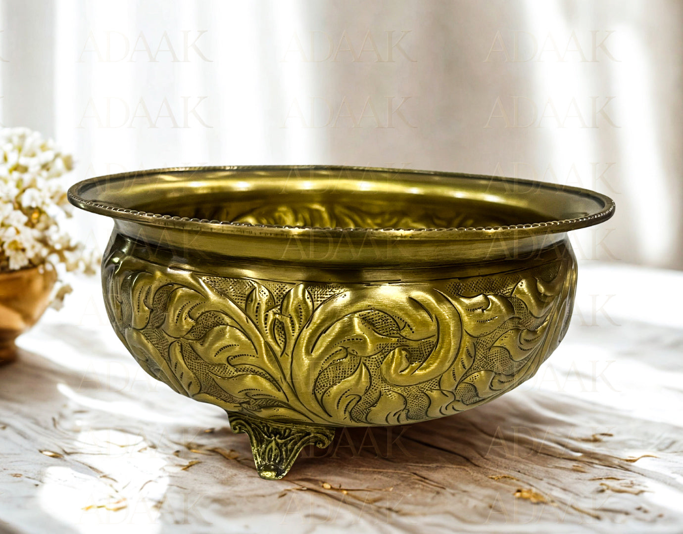 Brass Centerpiece Bowl