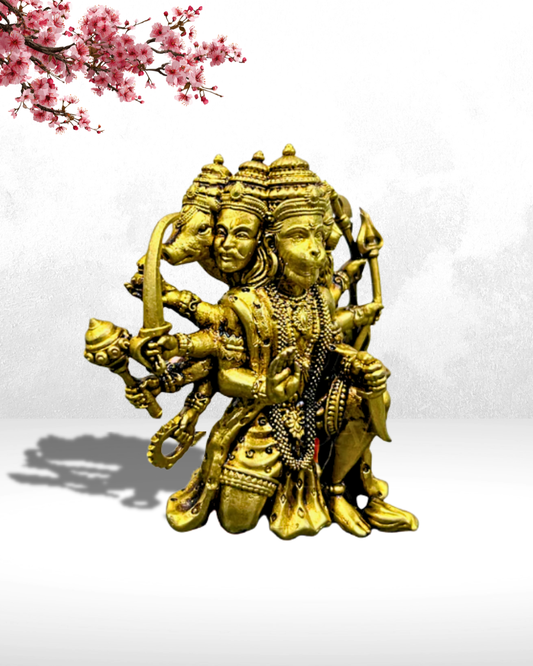 Panchmukhi_Hanuman_Brass_Idol_Five-Faced_Protector_side