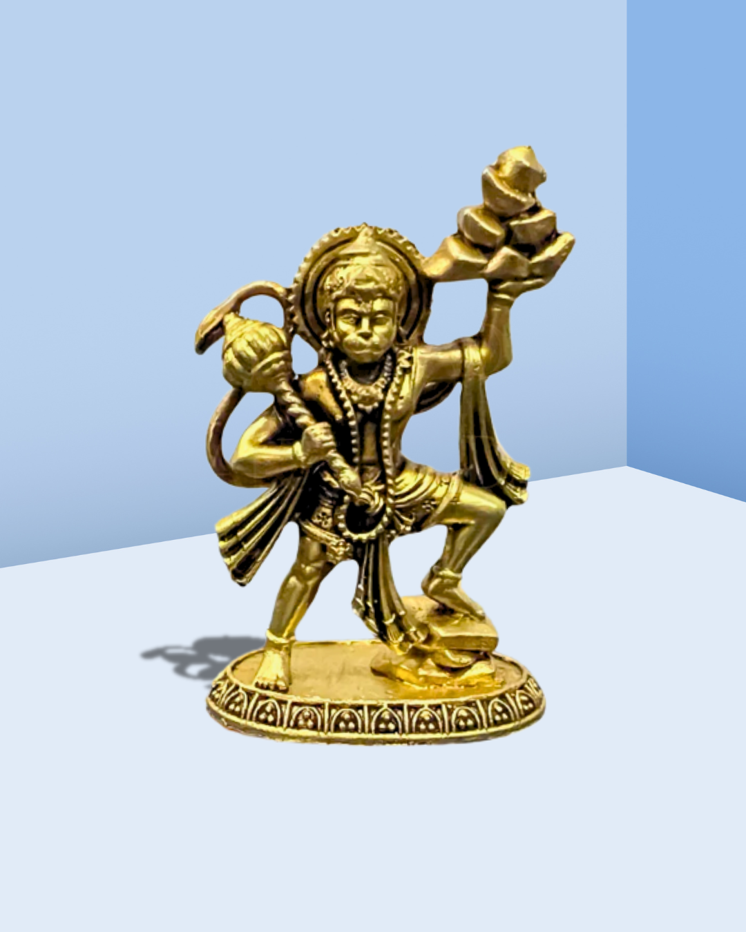 Sanjeevani_Hanuman_Brass_Idol