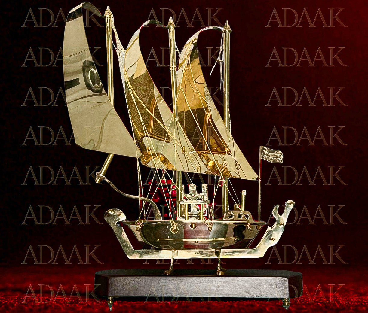 Antique Ship Showpiece