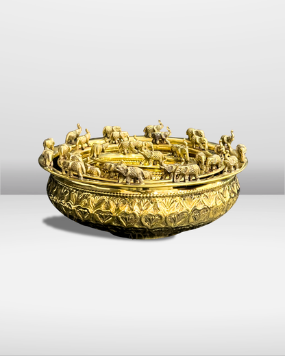 Swarna_Hathi_Rajrani_Lotus_Brass_Urli_all_four