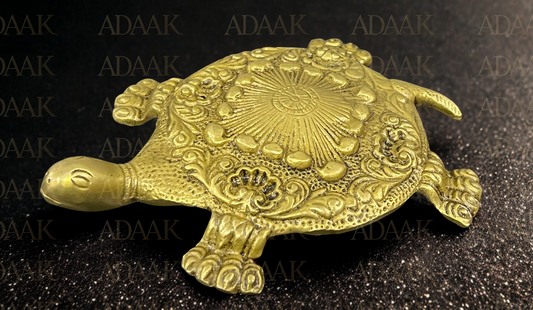 Adaak’s Designer Brass Tortoise – Symbol of Longevity & Prosperity