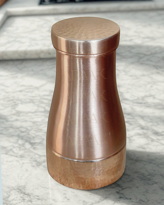 Aarunya Copper Bottle – Wide Neck Edition