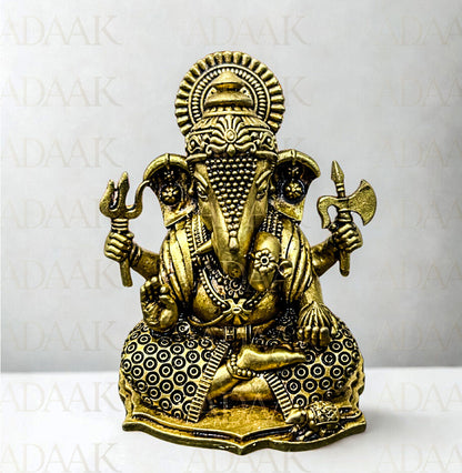 brass big size ganesh ji