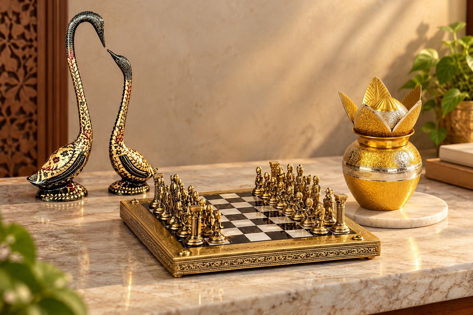 Premium brass gifting products for Diwali, weddings and corporate gifting