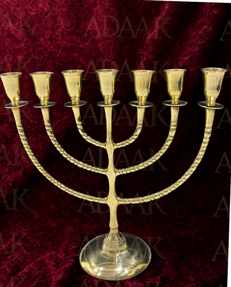 brass candle stand big 7