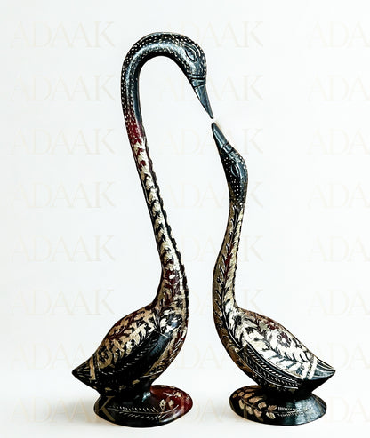 Brass Swan Figurine