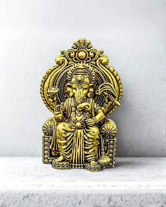 ganpati_shihasan_front_view