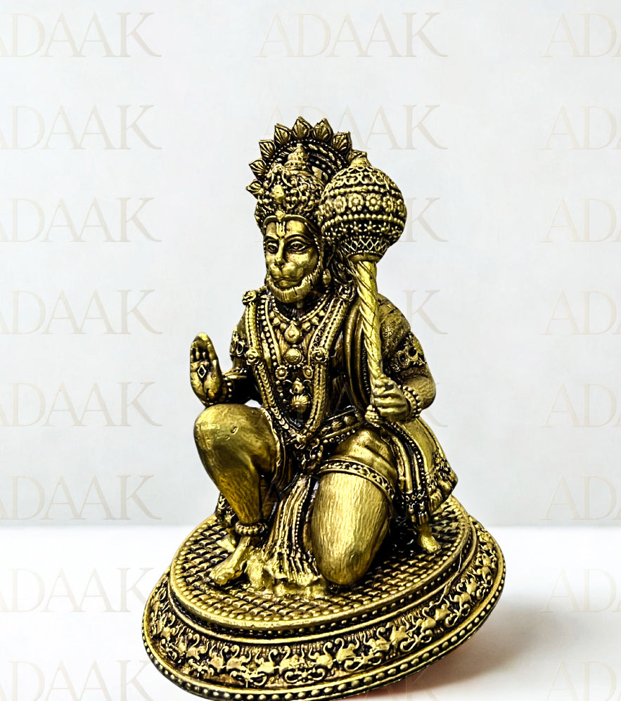 hanuman ji with gadha in hand view