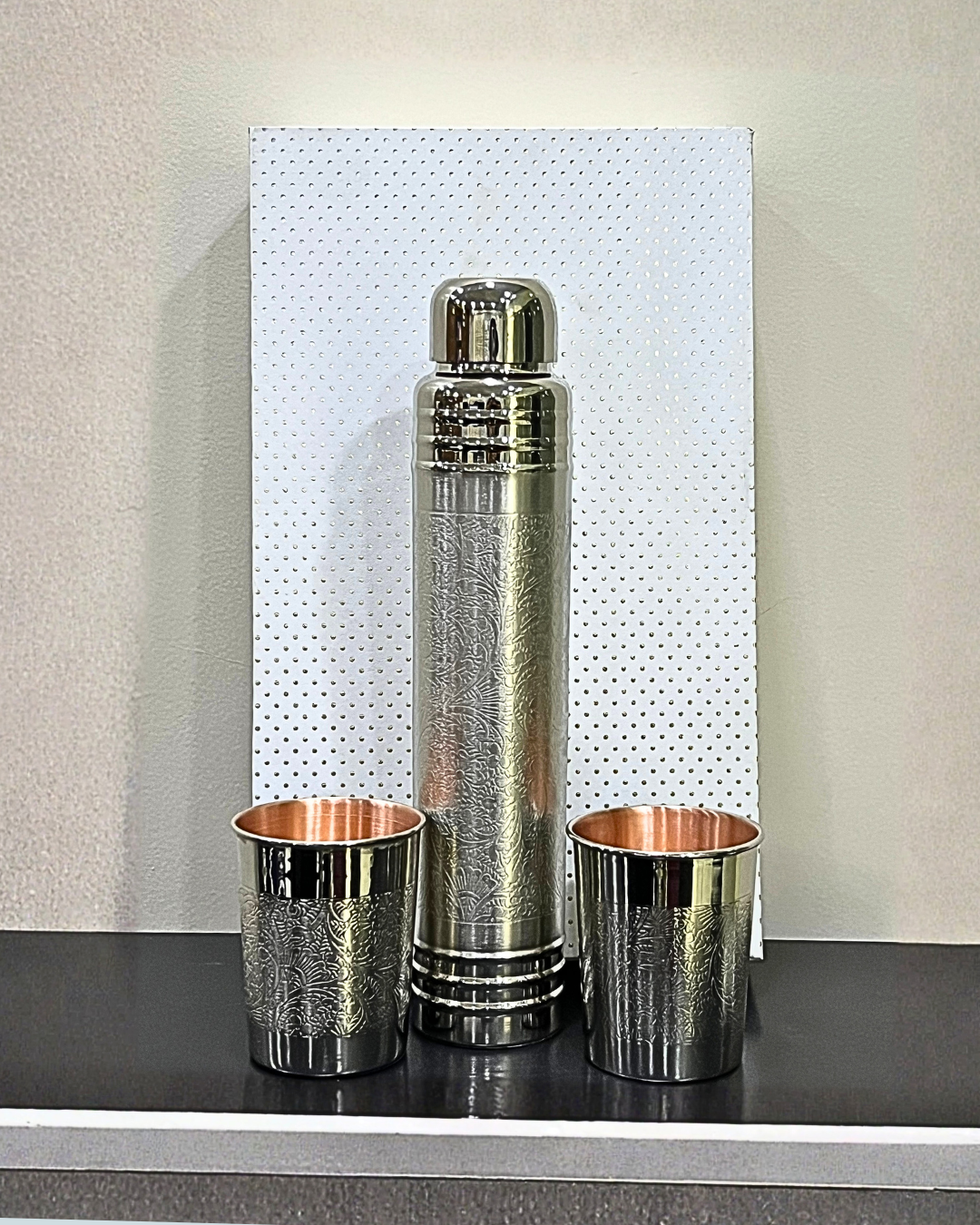 nickle bottle set slim standing