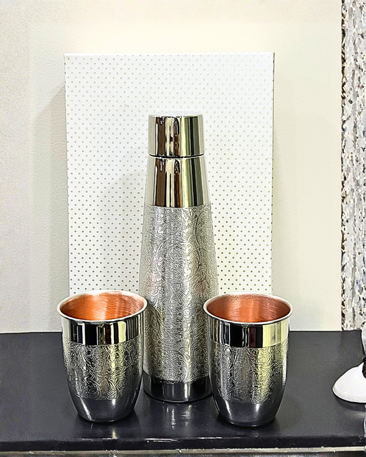 nickle bottle set standing
