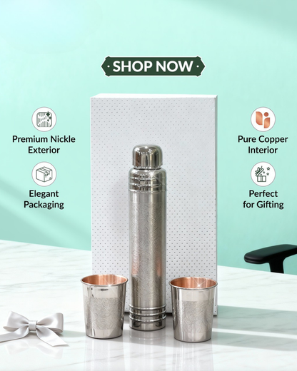 nickle slim bottle set with details