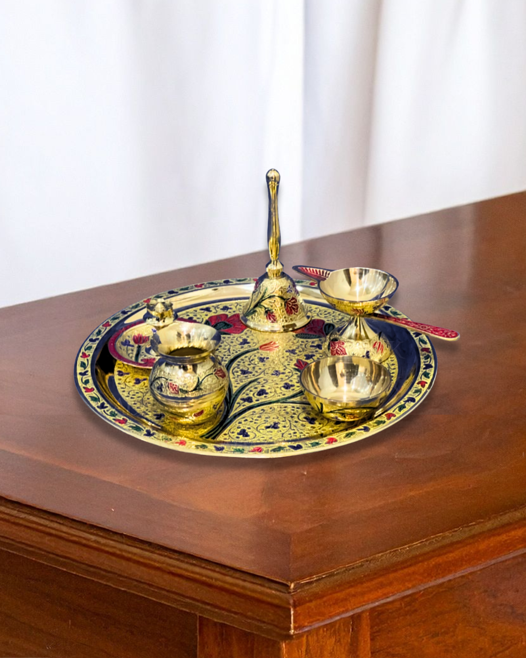 pooja_thali_flower_10_inch